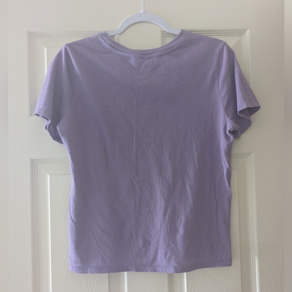 Forever 21 Purple Strawberry Tee - Picture 2 of 4